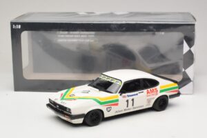 Ford Capri 3.0 #11 Allam Motor Services Silverstone Club Circuit Race BSCC 1979 Minichamps 1:18 155798611 Metalli — kuva 6 / 6