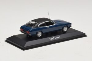 Ford Capri II Tummansininen Maxichamps 1:43 940081201 Metalli — kuva 2 / 5