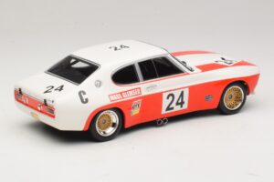 Ford Capri RS 2600 #24 D. Glemser / J. Mass 9 Hours of Kyalami Class Winner 1971 Minichamps 1:18 155718509 Metalli — kuva 2 / 6
