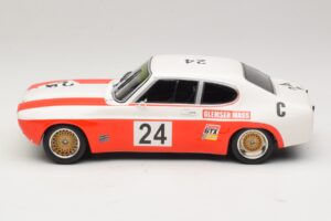 Ford Capri RS 2600 #24 D. Glemser / J. Mass 9 Hours of Kyalami Class Winner 1971 Minichamps 1:18 155718509 Metalli — kuva 3 / 6