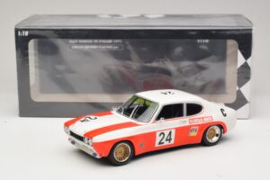 Ford Capri RS 2600 #24 D. Glemser / J. Mass 9 Hours of Kyalami Class Winner 1971 Minichamps 1:18 155718509 Metalli — kuva 6 / 6