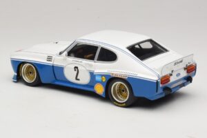 Ford Capri RS3100 #2 R. Stommelen Nurburgring ETC 1974 Minichamps 1:18 180748002 Metalli — kuva 7 / 8