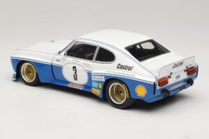Ford Capri RS3100 #3 K. Ludwig Hockenheimring DRM 1975 Minichamps 1:18 180758003 Metalli — kuva 7 / 8