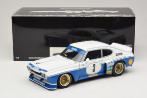 Ford Capri RS3100 #3 K. Ludwig Hockenheimring DRM 1975 Minichamps 1:18 180758003 Metalli — kuva 8 / 8