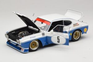 Ford Capri RS3100 #5 R. Stommelen / J. Mass Zandvoort ETC 1974 Minichamps 1:18 180748005 Metalli — kuva 2 / 8