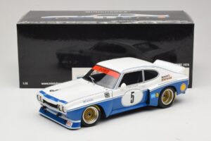Ford Capri RS3100 #5 R. Stommelen / J. Mass Zandvoort ETC 1974 Minichamps 1:18 180748005 Metalli — kuva 8 / 8