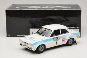 Ford Escort Mk1 RS1600 #4 R. Clark / T. Mason Winners RAC Rally 1972 Minichamps 1:18 100728104 Metalli — kuva 8 / 8