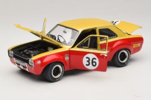 Ford Escort Mk1 TC #36 F. Gardner / D. Glemser Grand Prix der Tourenwagen 1968 Minichamps 1:18 100688136 Metalli — kuva 2 / 8