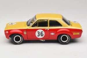 Ford Escort Mk1 TC #36 F. Gardner / D. Glemser Grand Prix der Tourenwagen 1968 Minichamps 1:18 100688136 Metalli — kuva 4 / 8