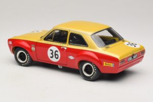 Ford Escort Mk1 TC #36 F. Gardner / D. Glemser Grand Prix der Tourenwagen 1968 Minichamps 1:18 100688136 Metalli — kuva 7 / 8