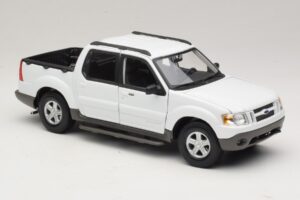 Ford Explorer Sport Trac Valkoinen Maisto 1:18 36891 Metalli — kuva 6 / 8