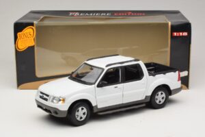 Ford Explorer Sport Trac Valkoinen Maisto 1:18 36891 Metalli — kuva 8 / 8