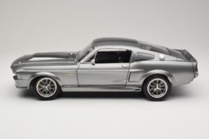 Ford Mustang Shelby GT500 Eleanor Harmaa Metallinen & Musta KK-Scale 1:12 KKDC120171 Metalli — kuva 4 / 8