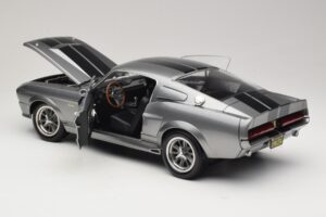 Ford Mustang Shelby GT500 Eleanor Harmaa Metallinen & Musta KK-Scale 1:12 KKDC120171 Metalli — kuva 5 / 8