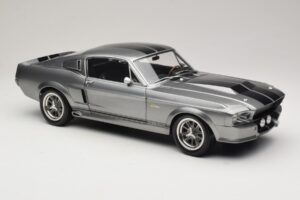 Ford Mustang Shelby GT500 Eleanor Harmaa Metallinen & Musta KK-Scale 1:12 KKDC120171 Metalli — kuva 6 / 8