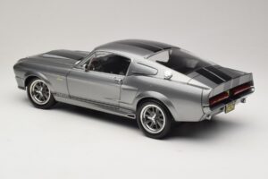 Ford Mustang Shelby GT500 Eleanor Harmaa Metallinen & Musta KK-Scale 1:12 KKDC120171 Metalli — kuva 7 / 8