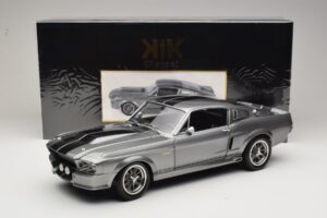 Ford Mustang Shelby GT500 Eleanor Harmaa Metallinen & Musta KK-Scale 1:12 KKDC120171 Metalli — kuva 8 / 8