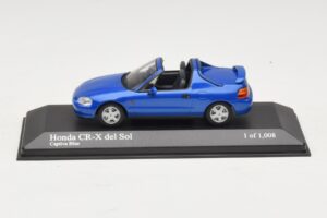 Honda CR-X del Sol EG2 Sininen Metallic Minichamps 1:43 400161931 Metalli