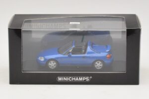 Honda CR-X del Sol EG2 Sininen Metallic Minichamps 1:43 400161931 Metalli — kuva 5 / 5