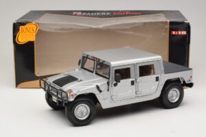 Hummer H1 Hardtop Hopea Maisto 1:18 36857 Metalli — kuva 8 / 8