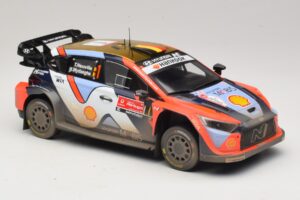 Hyundai i20 N Rally1 #1 T. Neuville / M. Wydaeghe Rally Portugal 2025 IXO 1:18 18RMC251B Metalli — kuva 4 / 6