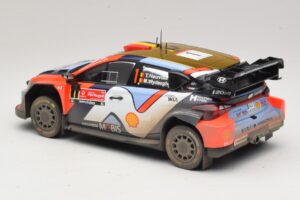 Hyundai i20 N Rally1 #1 T. Neuville / M. Wydaeghe Rally Portugal 2025 IXO 1:18 18RMC251B Metalli — kuva 5 / 6