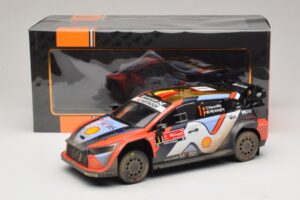 Hyundai i20 N Rally1 #1 T. Neuville / M. Wydaeghe Rally Portugal 2025 IXO 1:18 18RMC251B Metalli — kuva 6 / 6