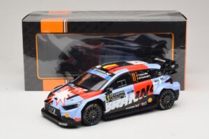 Hyundai i20 N Rally1 #11 T. Neuville / M. Wydaeghe Rally Monte Carlo 2026 IXO 1:18 18RMC270B Metalli — kuva 6 / 6