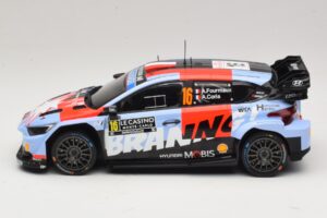 Hyundai i20 N Rally1 #16 A. Fourmaux / A. Coria Rally Monte Carlo 2026 IXO 1:18 18RMC270A Metalli — kuva 3 / 6