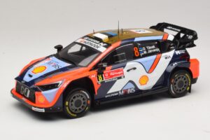 Hyundai i20 N Rally1 #8 O. Tanak / M. Jarveoja Rally Portugal 2025 IXO 1:18 18RMC251A Metalli
