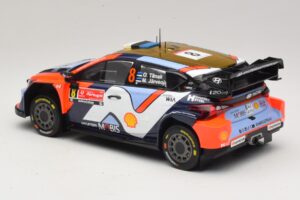 Hyundai i20 N Rally1 #8 O. Tanak / M. Jarveoja Rally Portugal 2025 IXO 1:18 18RMC251A Metalli — kuva 5 / 6