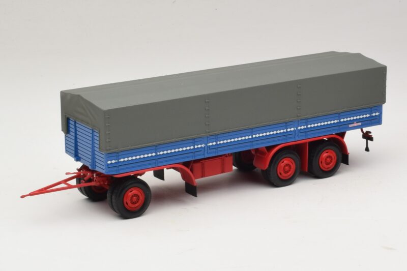 Kassbohrer 3-Achs Sininen Musta Minichamps 1:43 439161090 Metalli