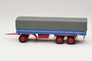 Kassbohrer 3-Achs Sininen Musta Minichamps 1:43 439161090 Metalli — kuva 3 / 6