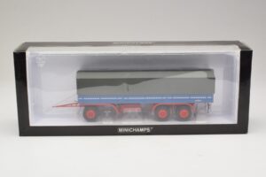 Kassbohrer 3-Achs Sininen Musta Minichamps 1:43 439161090 Metalli — kuva 6 / 6