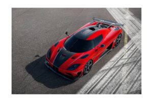 Koenigsegg Agera RS Draco Red GT Spirit 1:18 GT980 Hartsi — kuva 2 / 2