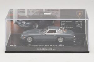 Lamborghini 400 GT 2+2 Harmaa Minichamps 1:43 436103310 Metalli — kuva 4 / 5
