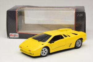 Lamborghini Diablo Keltainen Maisto 1:18 32803 Metalli — kuva 8 / 8