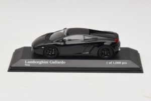 Lamborghini Gallardo Musta Minichamps 1:43 400103504 Metalli