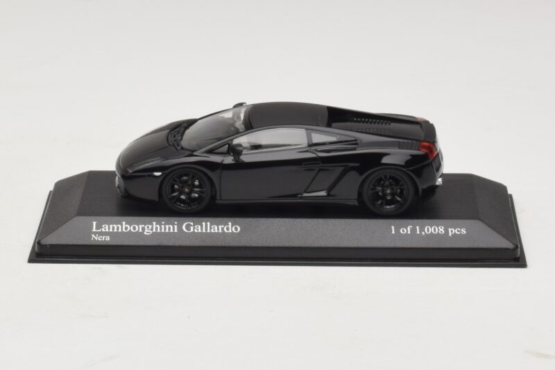 Lamborghini Gallardo Musta Minichamps 1:43 400103504 Metalli