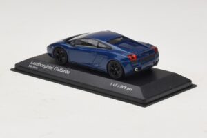 Lamborghini Gallardo Blue Metallic Minichamps 1:43 400103505 Metalli — kuva 3 / 5
