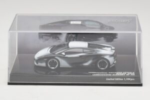 Lamborghini Gallardo LP560-4 Academy of Ice Musta Minichamps 1:43 436103800 Metalli — kuva 4 / 5