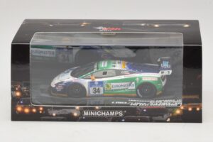 Lamborghini Gallardo LP600 GT3 #34 Reiter Engineering H-J. Stuck 24 Hours of Nurburgring 2011 Minichamps 1:43 437111284 Metal — kuva 5 / 5
