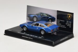Lamborghini Jarama 400 GTS Sininen Minichamps 1:43 436103400 Metalli — kuva 3 / 5