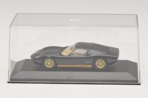 Lamborghini Miura P400 Musta Minichamps 1:43 430103004 Metalli — kuva 4 / 5