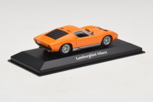 Lamborghini Miura P400 Oranssi Maxichamps 1:43 940103001 Metalli — kuva 2 / 5