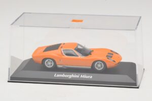 Lamborghini Miura P400 Oranssi Maxichamps 1:43 940103001 Metalli — kuva 4 / 5