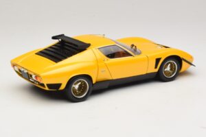 Lamborghini Miura SVR Keltainen & Musta Kyosho 1:18 08319GY Metalli — kuva 3 / 8