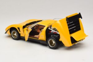 Lamborghini Miura SVR Keltainen & Musta Kyosho 1:18 08319GY Metalli — kuva 5 / 8