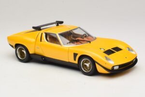 Lamborghini Miura SVR Keltainen & Musta Kyosho 1:18 08319GY Metalli — kuva 6 / 8