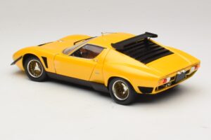 Lamborghini Miura SVR Keltainen & Musta Kyosho 1:18 08319GY Metalli — kuva 7 / 8